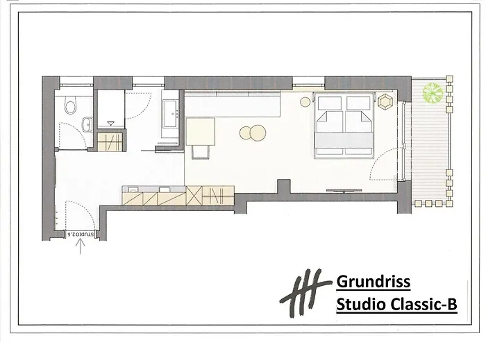 Hotel apartamentowy Vier & Restaurant Längenfeld