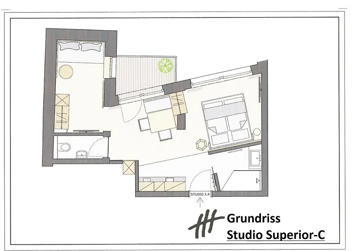 Vier & Restaurant Hotel apartamentowy