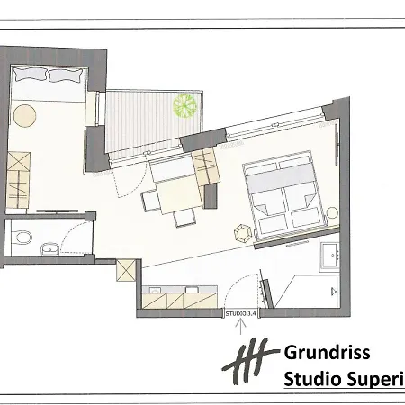 Vier & Restaurant Apart-hotel